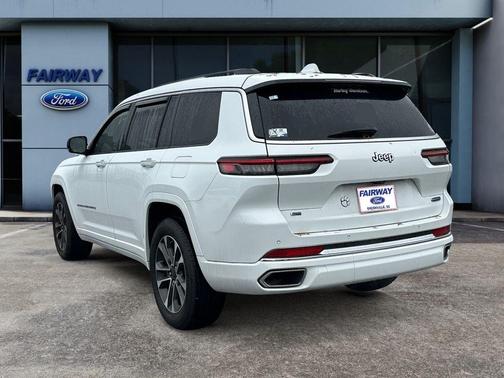 Bright White Clearcoat 2021 Jeep Grand Cherokee L Overland