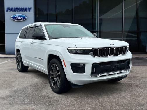 Bright White Clearcoat 2021 Jeep Grand Cherokee L Overland