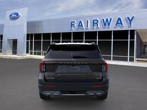 Agate Black Metallic 2026 Ford Explorer Active