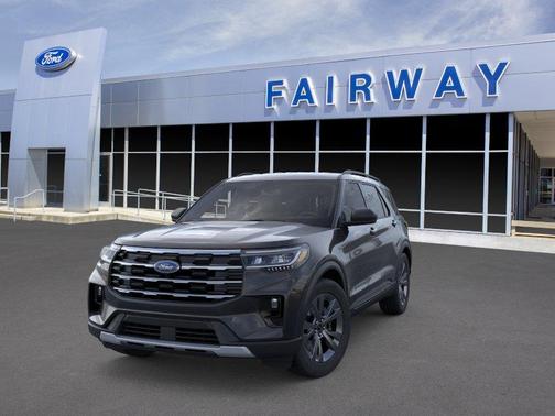 Agate Black Metallic 2026 Ford Explorer Active