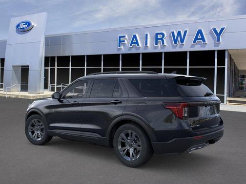 Agate Black Metallic 2026 Ford Explorer Active