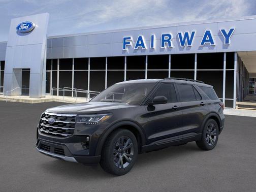 Agate Black Metallic 2026 Ford Explorer Active