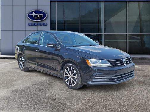 Black 2017 Volkswagen Jetta 1.4T SE