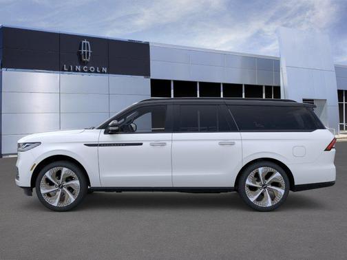 Pristine White 2026 Lincoln Navigator L Black Label