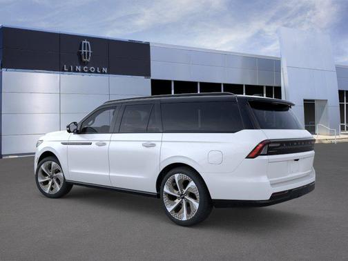 Pristine White 2026 Lincoln Navigator L Black Label