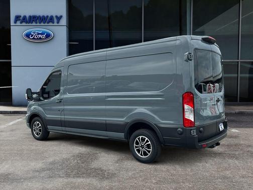 Abyss Gray Metallic 2024 Ford Transit-250 148 WB Medium Roof Cargo