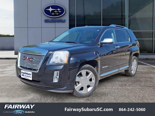Carbon Black Metallic 2015 GMC Terrain Denali
