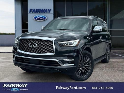 Mineral Black 2024 INFINITI QX80 SENSORY