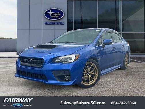 Blue 2017 Subaru WRX Limited