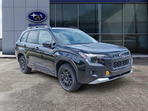 Crystal Black Silica 2026 Subaru Forester Wilderness