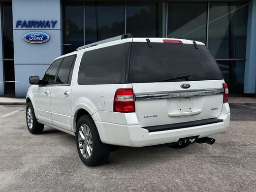 White Platinum Tri-Coat Metallic 2016 Ford Expedition EL Limited