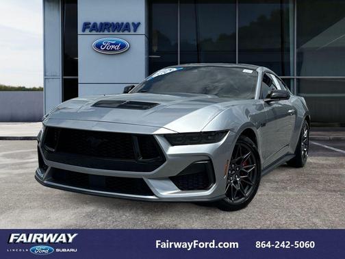 Iconic Silver Metallic 2024 Ford Mustang GT Premium