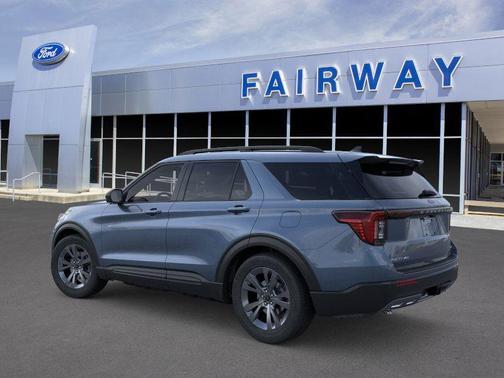 Medium Blue Metallic 2026 Ford Explorer Active