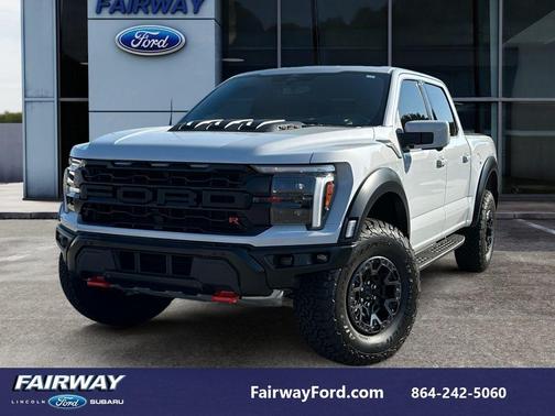 Space White Metallic 2025 Ford F-150 Raptor
