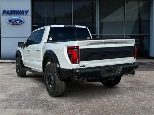 Space White Metallic 2025 Ford F-150 Raptor