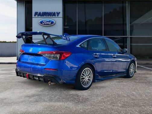 Aegean Blue Metallic 2022 Honda Civic LX