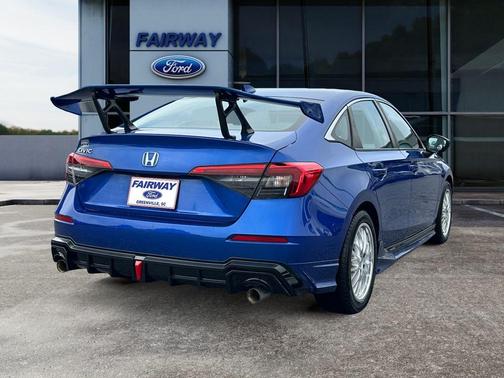 Aegean Blue Metallic 2022 Honda Civic LX