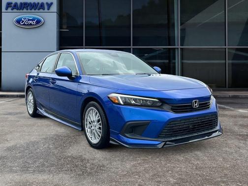 Aegean Blue Metallic 2022 Honda Civic LX