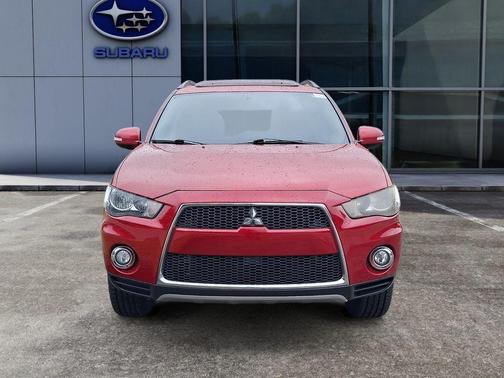 Rally Red Metallic 2012 Mitsubishi Outlander SE