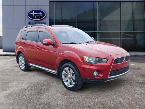 Rally Red Metallic 2012 Mitsubishi Outlander SE