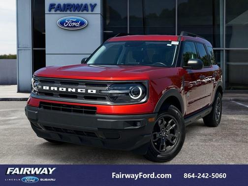 Hot Pepper Red Tinted Clearcoat 2022 Ford Bronco Sport Big Bend