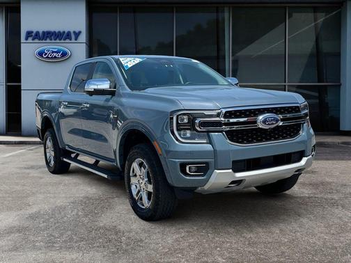 Azure / Gray Metallic 2024 Ford Ranger Lariat