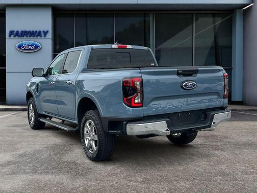 Azure / Gray Metallic 2024 Ford Ranger Lariat
