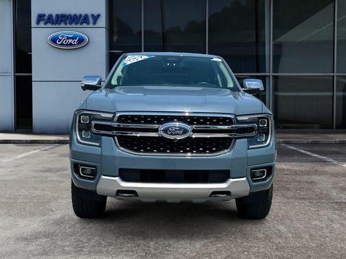 Azure / Gray Metallic 2024 Ford Ranger Lariat