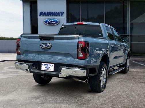 Azure / Gray Metallic 2024 Ford Ranger Lariat