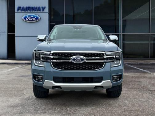 Azure / Gray Metallic 2024 Ford Ranger Lariat