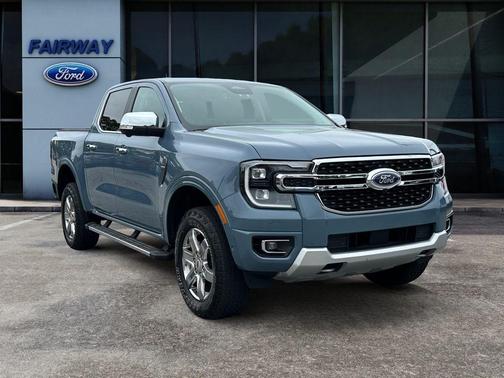 Azure / Gray Metallic 2024 Ford Ranger Lariat