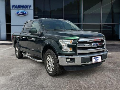 Green Gem Metallic 2015 Ford F-150 Lariat