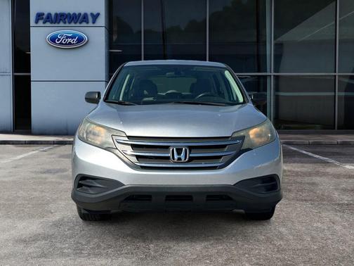 Alabaster Silver Metallic 2013 Honda CR-V LX