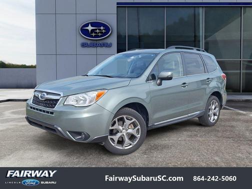 Jasmine Green Metallic 2016 Subaru Forester 2.5i Touring