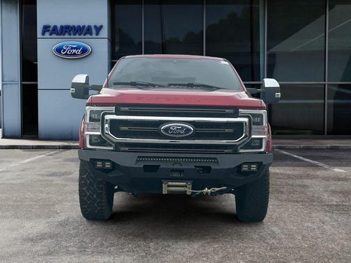 Rapid Red Metallic Tinted Clearcoat 2022 Ford F-350 King Ranch