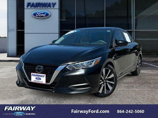 Black 2021 Nissan Sentra SV