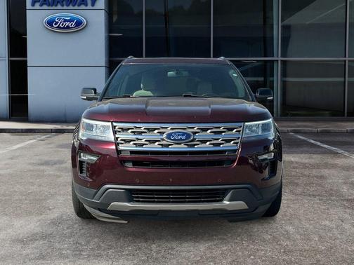 Burgundy Velvet Metallic Tinted Clearcoat 2018 Ford Explorer XLT
