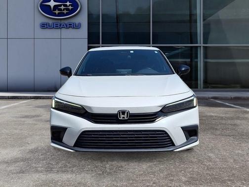 Platinum White Pearl 2022 Honda Civic Sport