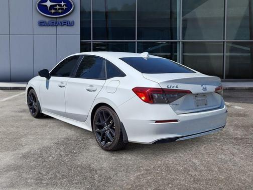 Platinum White Pearl 2022 Honda Civic Sport