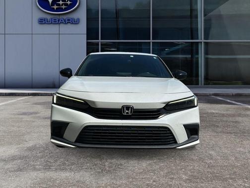 Platinum White Pearl 2022 Honda Civic Sport