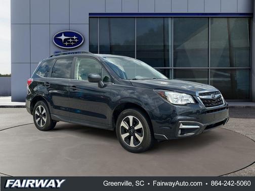 Dark Gray Metallic 2018 Subaru Forester 2.5i Limited