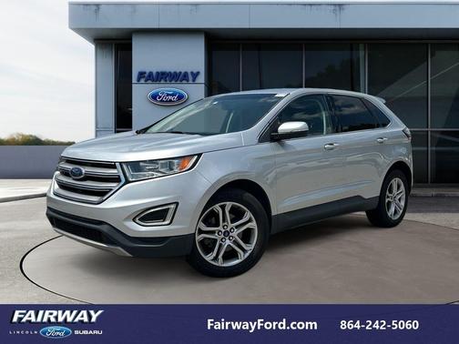 Ingot Silver Metallic 2017 Ford Edge Titanium
