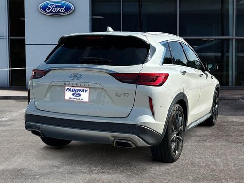 Majestic White 2019 INFINITI QX50 ESSENTIAL