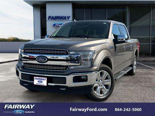 Stone Gray 2018 Ford F-150 Lariat