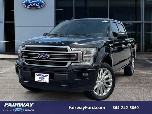 Shadow Black 2018 Ford F-150 Limited