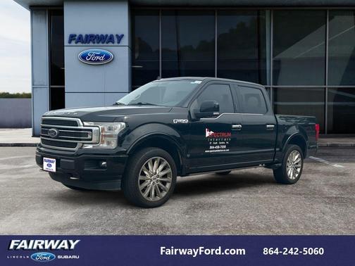 Shadow Black 2018 Ford F-150 Limited