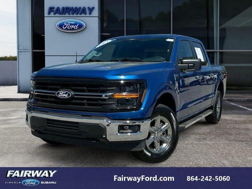 Atlas Blue Metallic 2025 Ford F-150 XLT