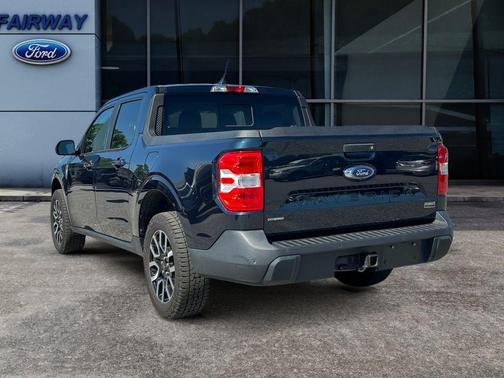 Blue 2022 Ford Maverick Lariat