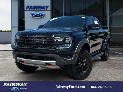 Shadow Black 2025 Ford Ranger Raptor