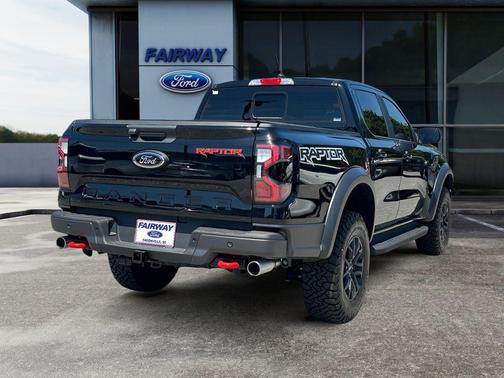 Shadow Black 2025 Ford Ranger Raptor